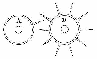 Discontinuous train gearing