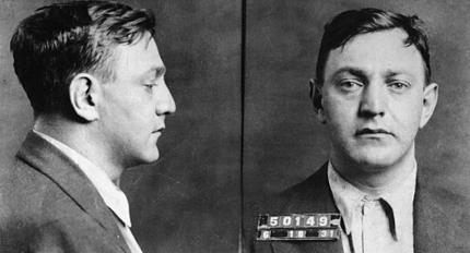 Arthur Flegenheimer (Dutch Schultz) booking photo, 1931