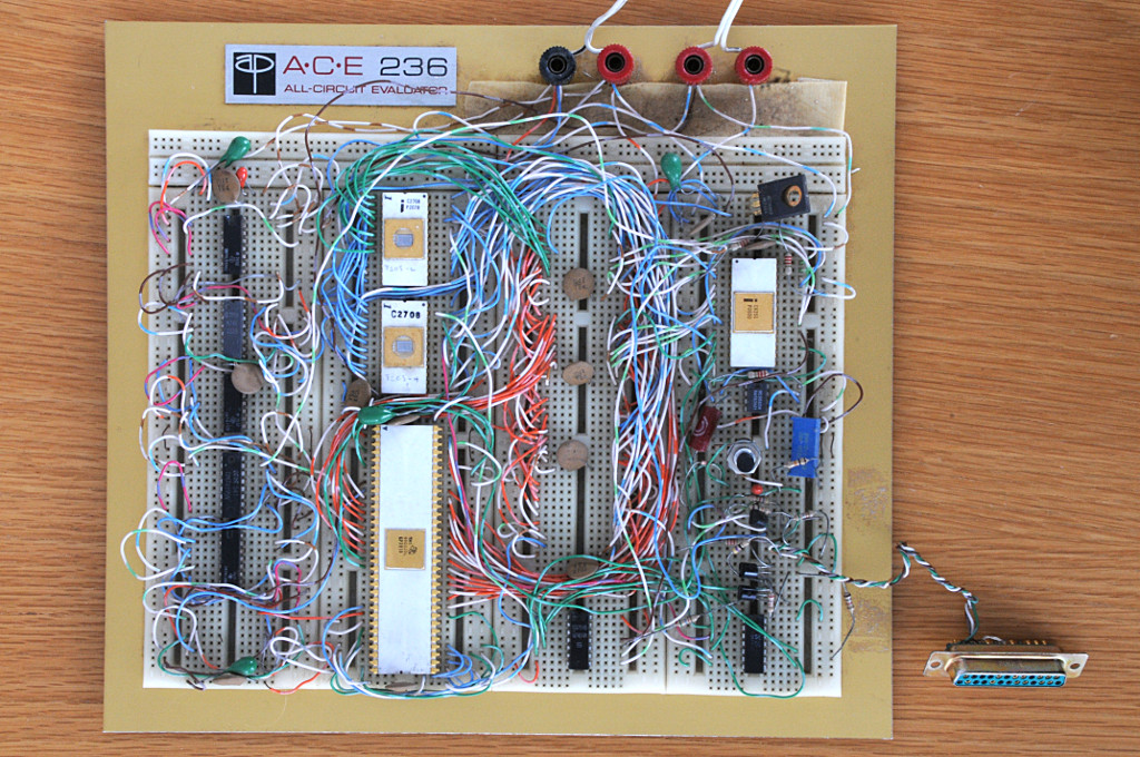 TMS9900 Single-Board Prototype