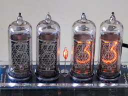 Nixie clock: set minute