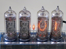 Nixie clock: set month