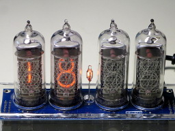 Nixie clock: set year