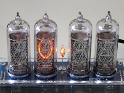 Nixie clock: set 12/24 hour display