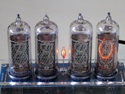 Nixie clock: set anti cathode poisoning