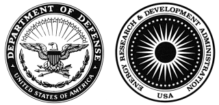 DOD and ERDA shields