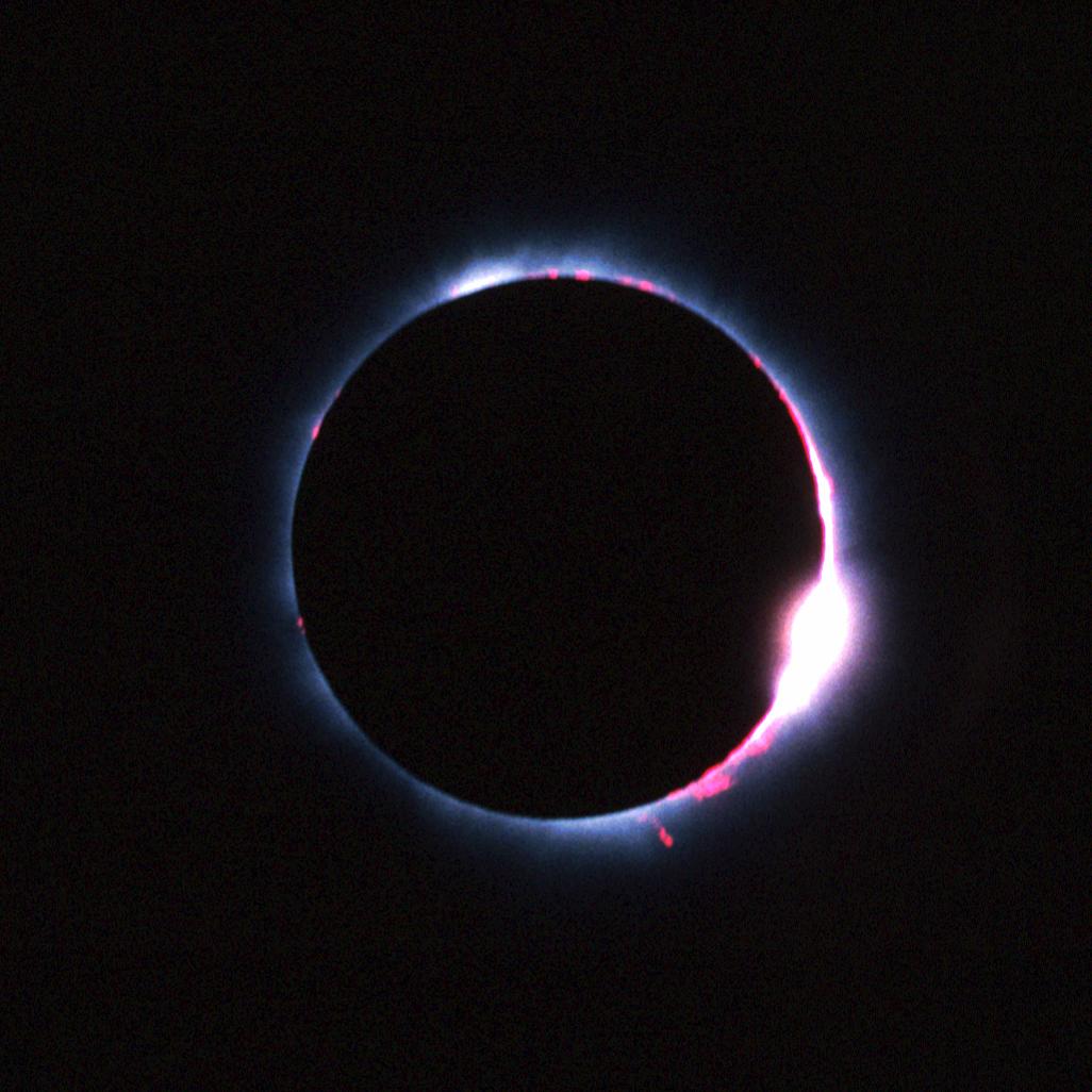 Large size eclipse image