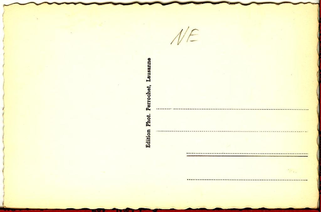 Back of post card